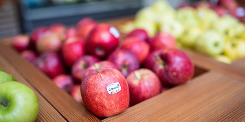 Mele fresche dell'Alto Adige dalla Cooperativa Alpe Lasa